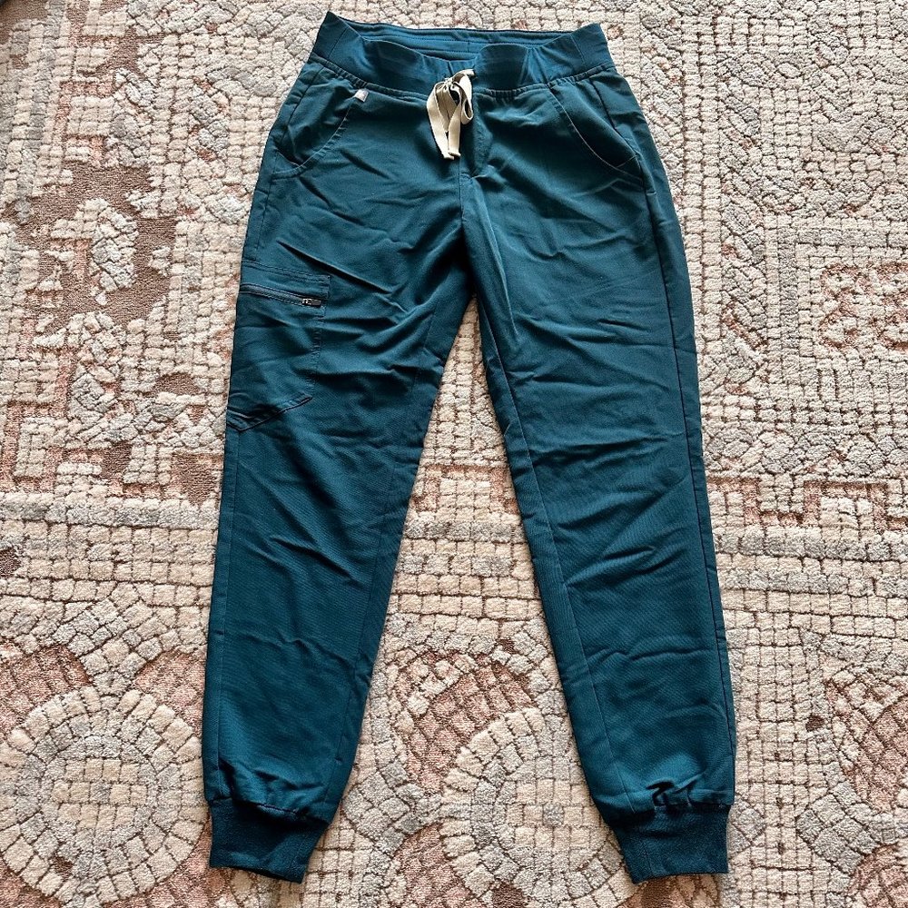 FIGS Women's Jogger Pant in Caribbean Blue Size XS